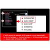 180 degrees 1080P AHD CCD universal front camera without parking line car front view camera parking camera without mirror