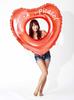 Doshisha Transformable Heart Red Float, 120cm