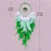 Handmade Woven Dreamcatchers Wall Hanging Beads Feathered Tassels Crystal Stone Tree Ornament for Bedroom Home Decors