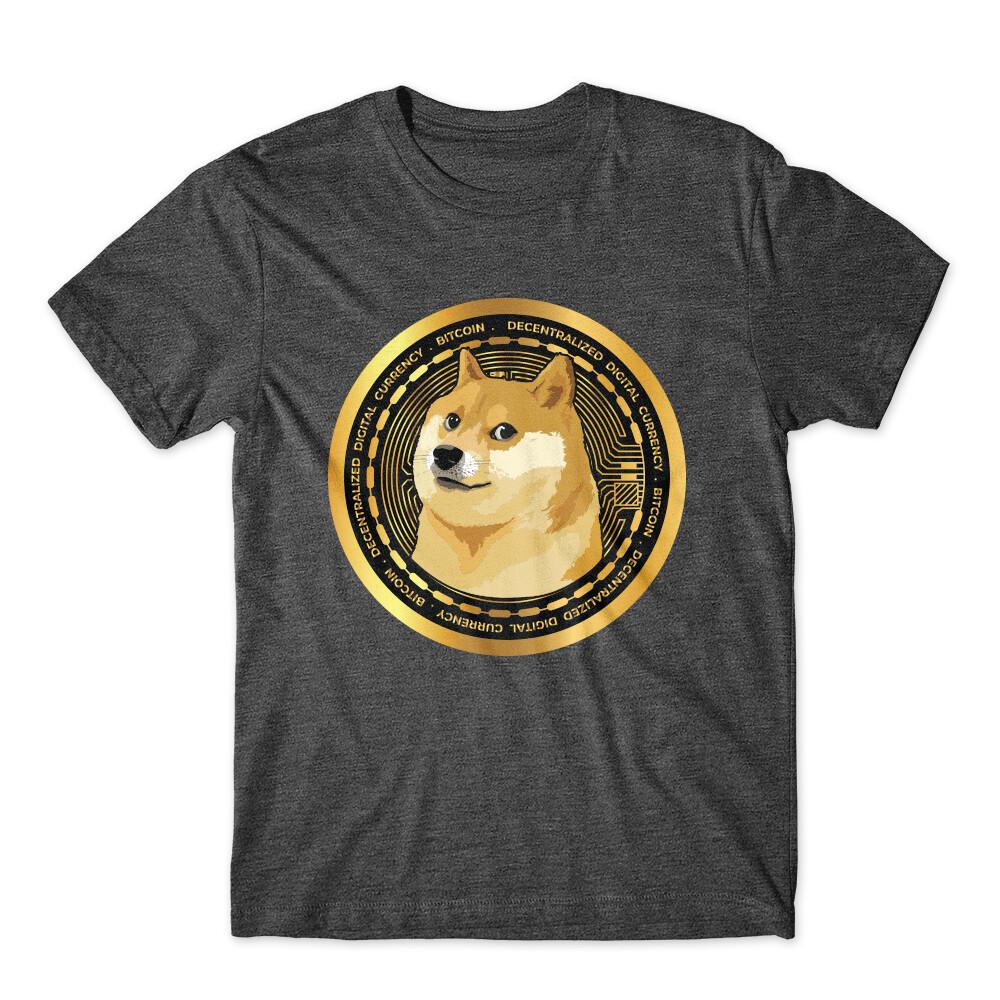 

Dogecoin 1 T-Shirt Soft Cotton Premium Tee Comfy 2XL