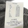 LOUIS VUITTON  XL knit gray/yellow cashmere mens