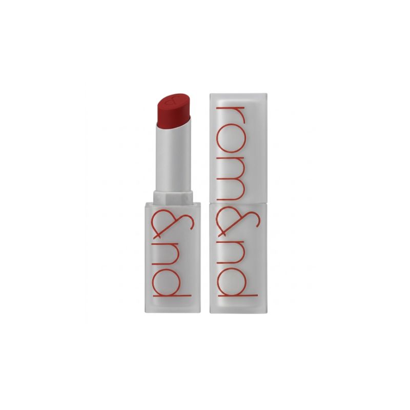 rom&nd Zero Matte Lipstick 3g (#20 Red Dive) - Lightweight Ultra-Comfortable Matte Finish K-Beauty Lip Tint