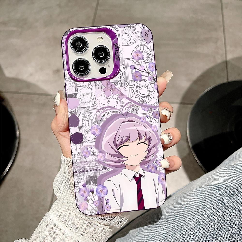 Anime Najimi Osana Mobile Phone Case for iPhone 17 16 15 14 13 12 11 X XR XS 8 7 Air Pro Max Plus Purple Translucent Cover