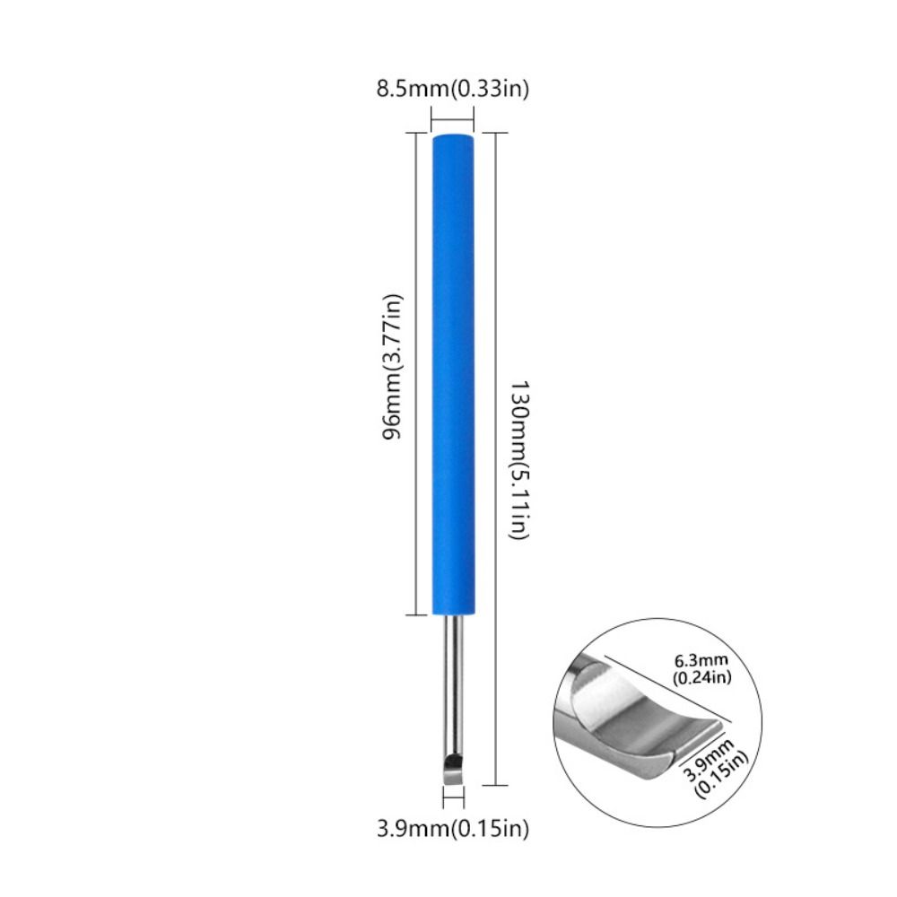

Rubber handle DIY Watch Case Opener Aluminum rod Watch Change Battery Tool Opener Watch Open Tool Bends