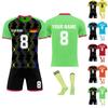 Personalised Shirts Kit Mens Girls With Name Number Custom Football Jerseys For Boys Training Suit