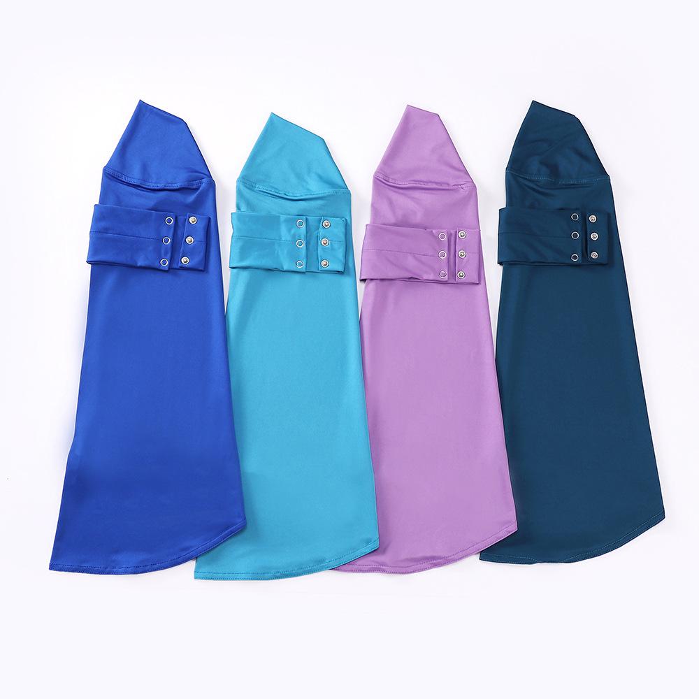New Instant Jersey Hijab Undercap Hijabs For Woman Muslim Women Hijab Cap Full Cover Snap Fastener Head Wraps Islam Headscarf