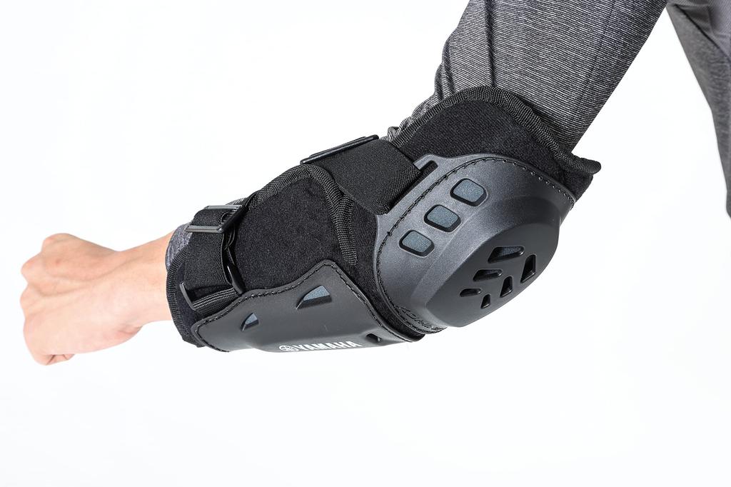 Yamaha Motorcycle Elbow Guard YAD05 CE Level 2 Black Size F