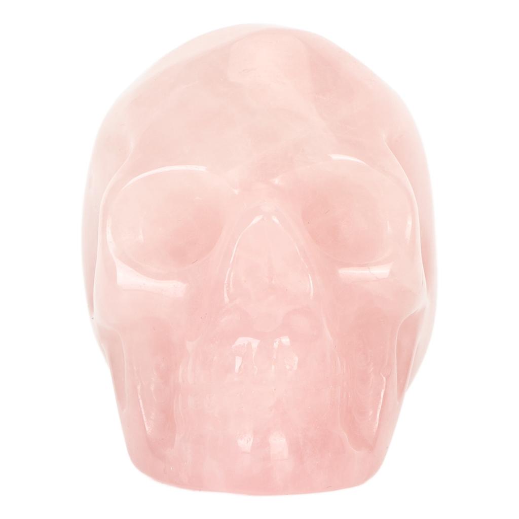 2 Inch Crystal Skull Head Hand Carved Polished Carving Skull Statue Miniature Skulls Ornaments for Meditation Relaxing