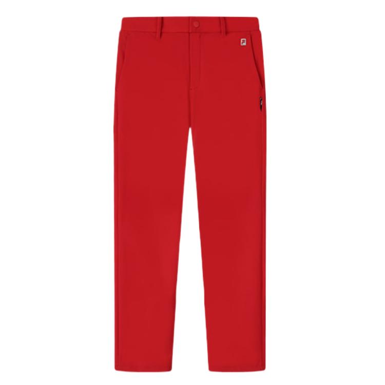 FILA Golf Series Comfortable Versatile Simple Casual Pants Women bottoms Tomato A11W135807F-RD