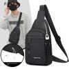 Unisex Chest Bag Simple Storage Bag Lightweight Travel Small Backpack Crossbody Bag Fashion Casual Single Should Bags