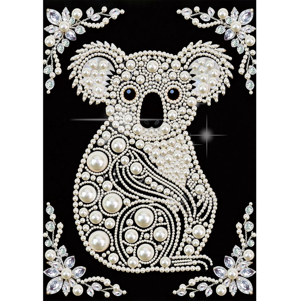 Animal Special Shaped 5D DIY Partial Drill Diamond Painting Kits for Adults Beginners Home Decor Diamond Art Kit 11.81x15.75inch