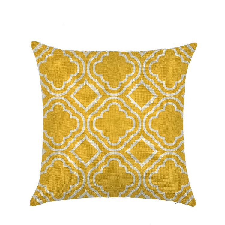 Geometric Pillow Cover, Abstract Line, Home Living Room, Sofa Cushion Cover, Bedroom Bedside Pillow Cover