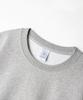 JEMUT Day Cut Crop Oversized Sweatshirt Gray Kjmt2648