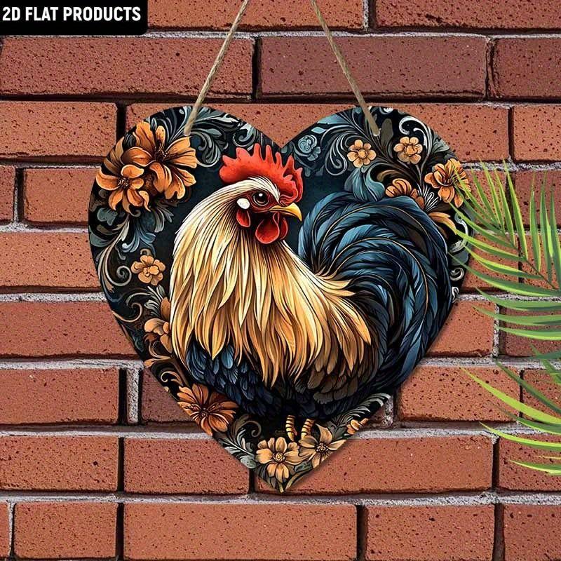2D flat wooden hanging decorative signs, family wall or door decoration, garden decoration, housewarming gifts for friends