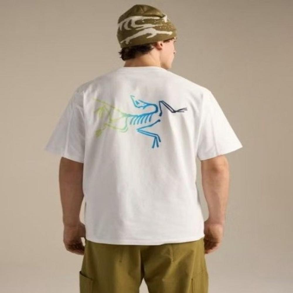 Arcteryx Men S Crag Cotton Logo Shirt SS Nw Atqfm08464