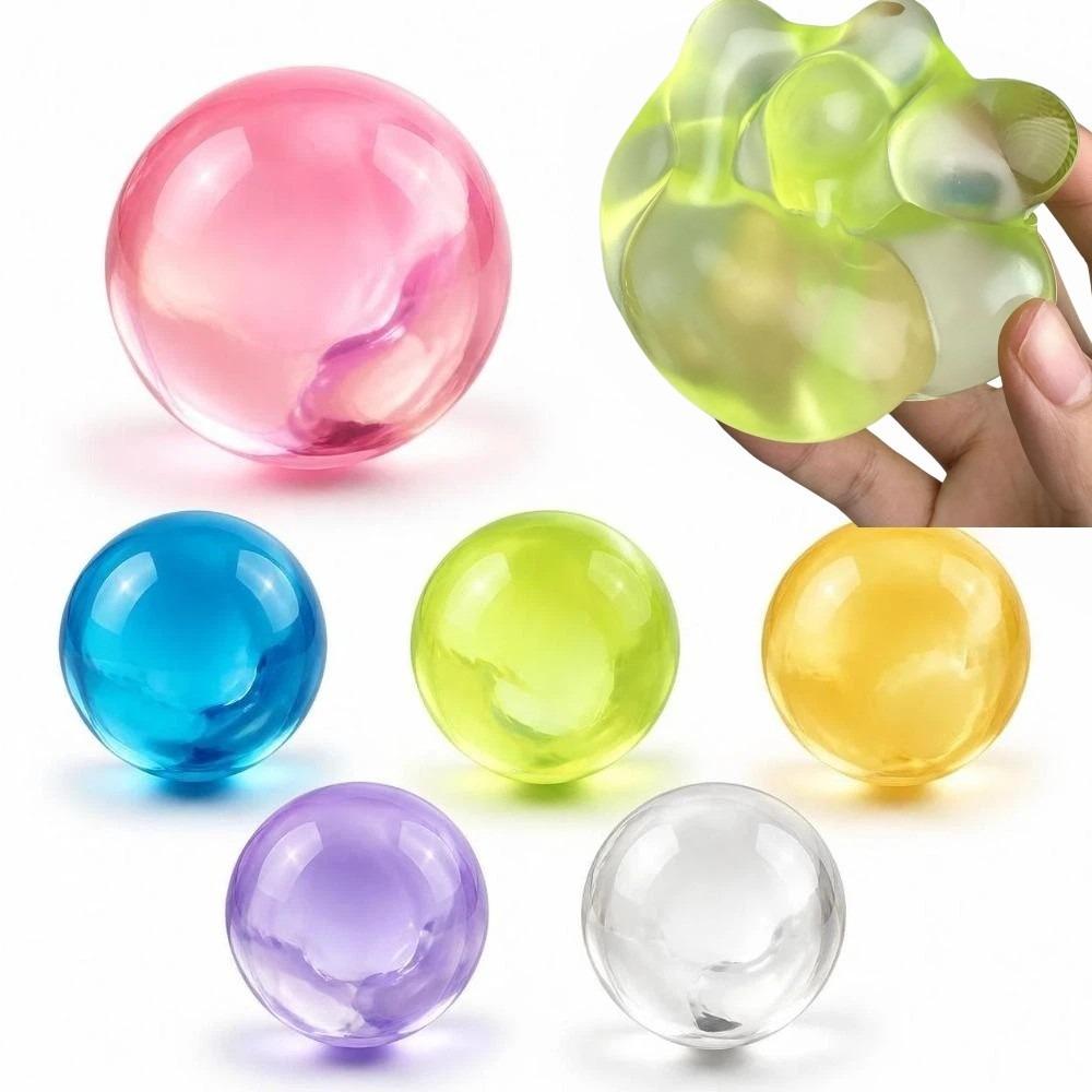 Petrolatum Material Coconut Oil Round Stress Ball Soft Slow Rebound Pinch Toy  For Kids Adults