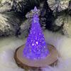 Mini LED Star Tree Night Light: Christmas Ornament & Ambient Lamp