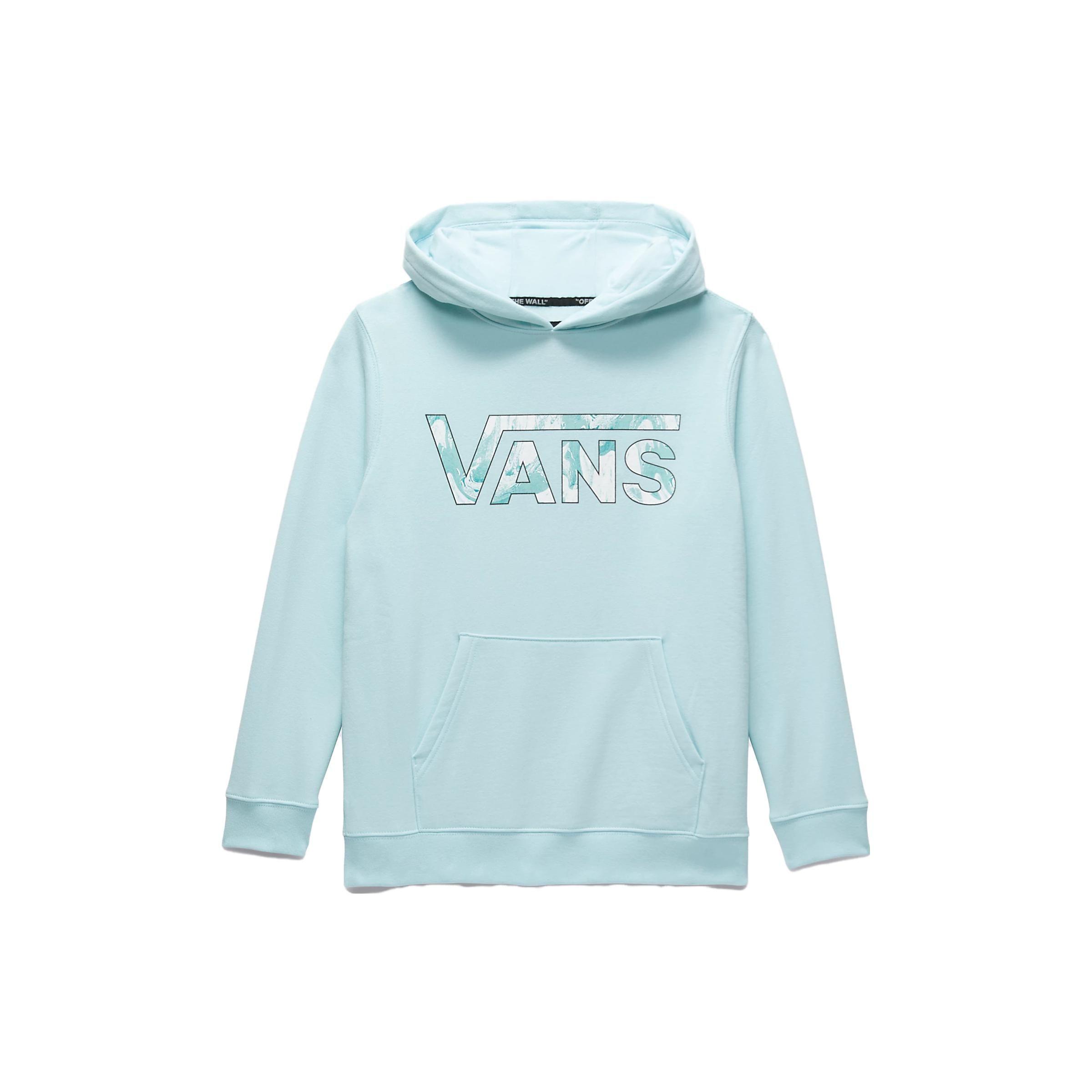 Vans Kids  Classic Hoodie With Letter Print Loose Sweatshirt Kids hoodies Blue VN0A45AGG5O XL