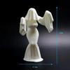 Halloween Geisterbraut 3D-gedrucktes Charakter-Skulpturmodell Kreative weibliche Desktop-Figur Ornamente für gruselige Dekoration