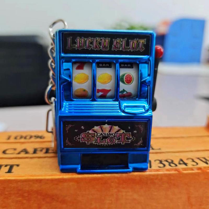 Mini Chaveiro de Jogo de Girar Frutas Desenho Animado: Brinquedo de Sorteio Balançante