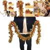 Stunning 2m Heavyweight Golden Starry Tassel Garland For Festive Occasions