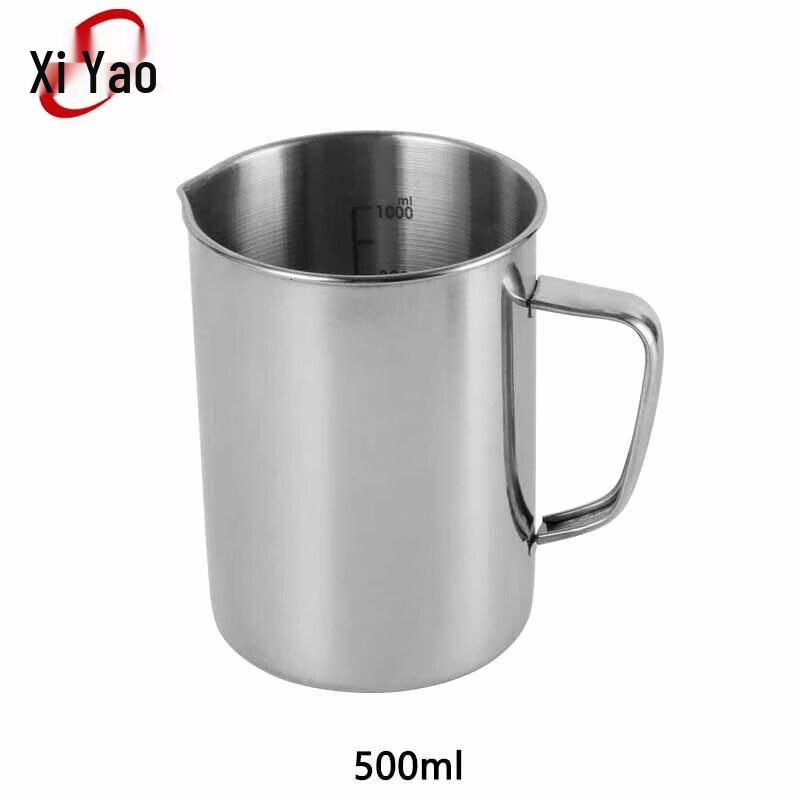 Stainless Steel Graduated Measuring Cup with Spout