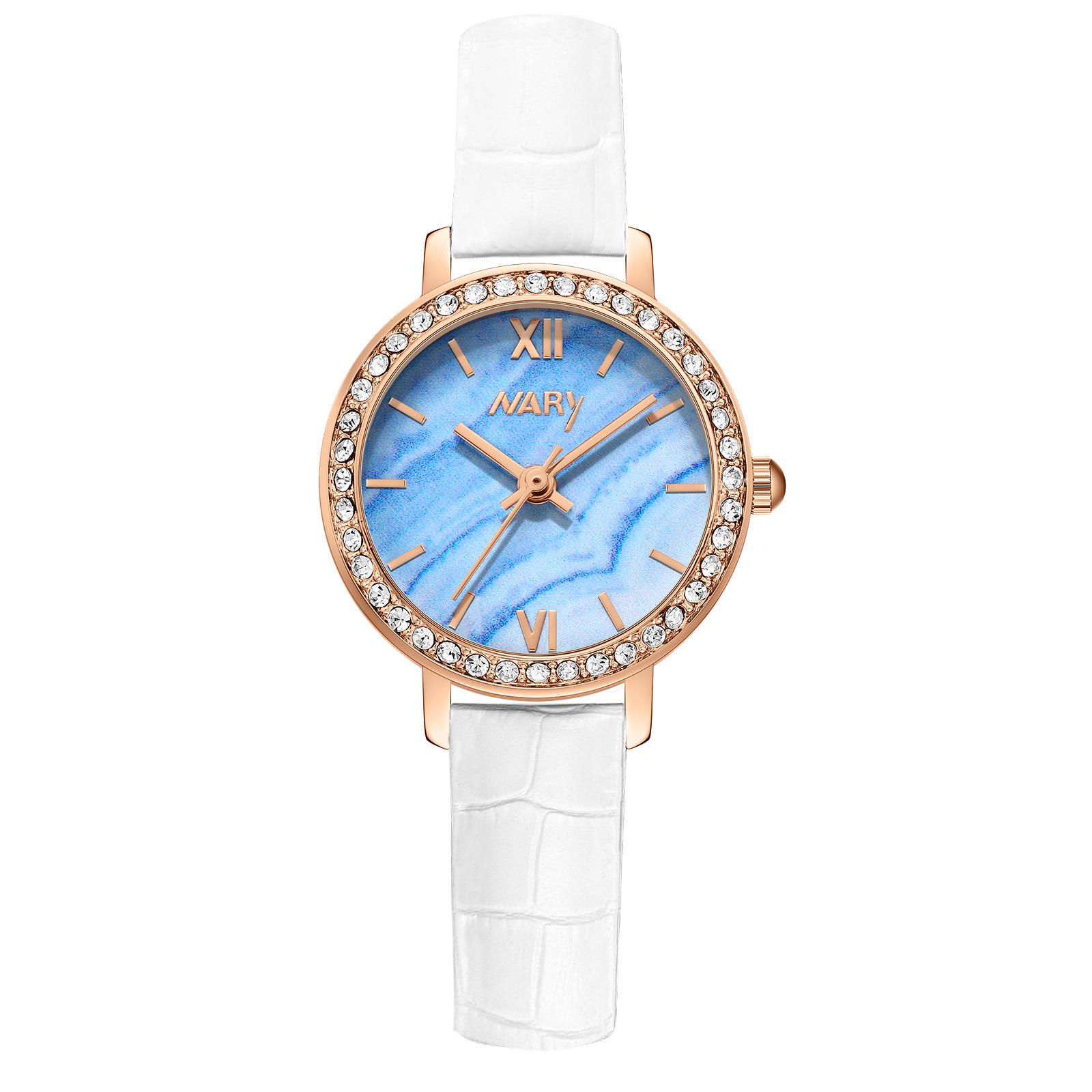 NARY Women s Fashion Luminous Waterproof Quartz Watch 7036