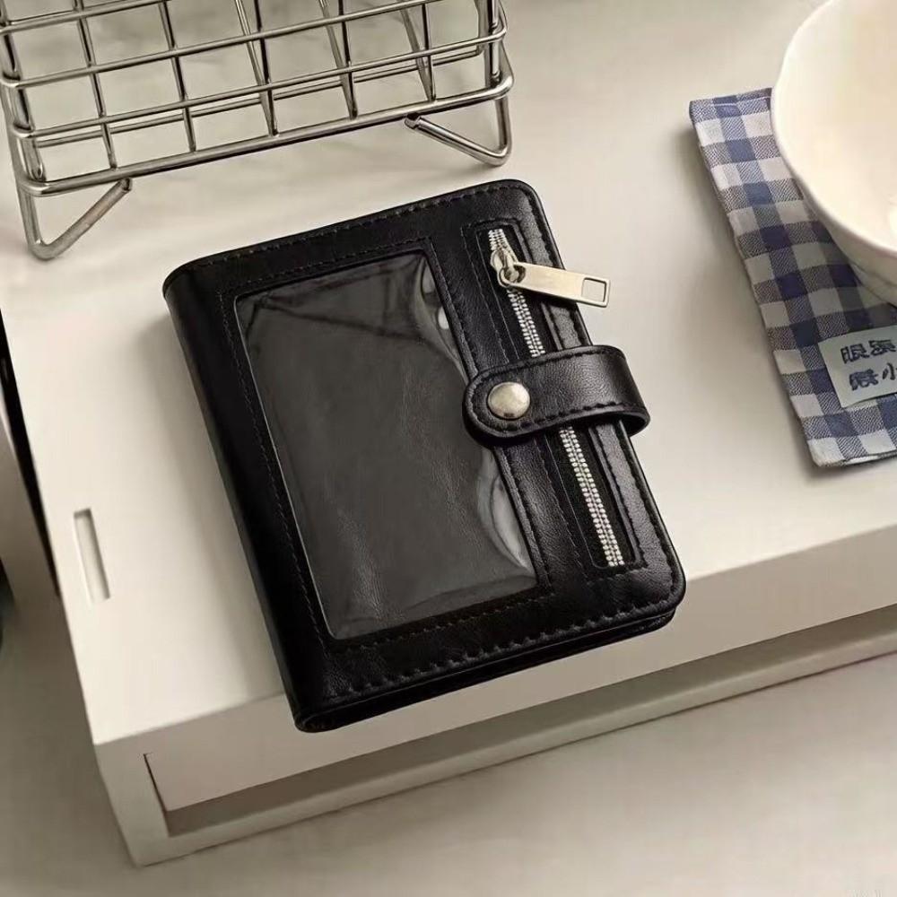 Simple Style Photo Window Notebook Portable 5-Ring Loose-Leaf Journal Daily Planning