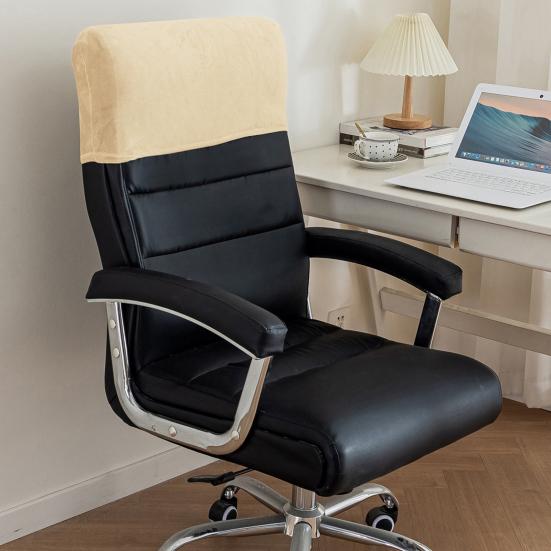 Potah opěradla kancelářské židle Elastický chránič opěradla Prachotěsný potah opěrky hlavy Chrání před skvrnami a opotřebením pro herní židli kancelářskou židli