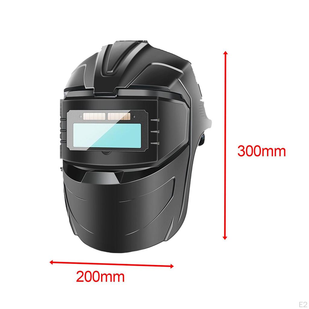 Welding Helmet with Enhanced Visibility for Professional Fabricators