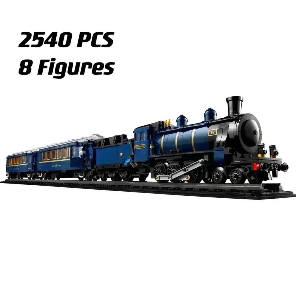2025 NEW Express Train Building Blocks Set 140th Anniversary Luxury Train Bricks DIY Toys for Children Gifts