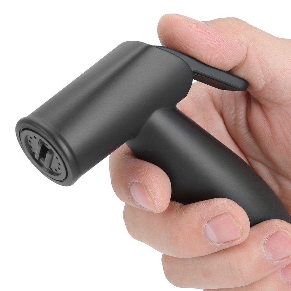 Household Handheld Bathroom Toilet ABS Bidet Sprayer Head Nozzle Matte Black