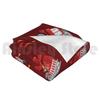 Red Fire Truck Blanket For Sofa Bed Travel Flames Fire Truck Fire Engine Red Firefighter Cool Kids Fireman