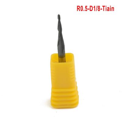 Bit End Mill Tool Equipment 0.25mm 0.5mm 0.75mm 1.0mm Radius Router CNC