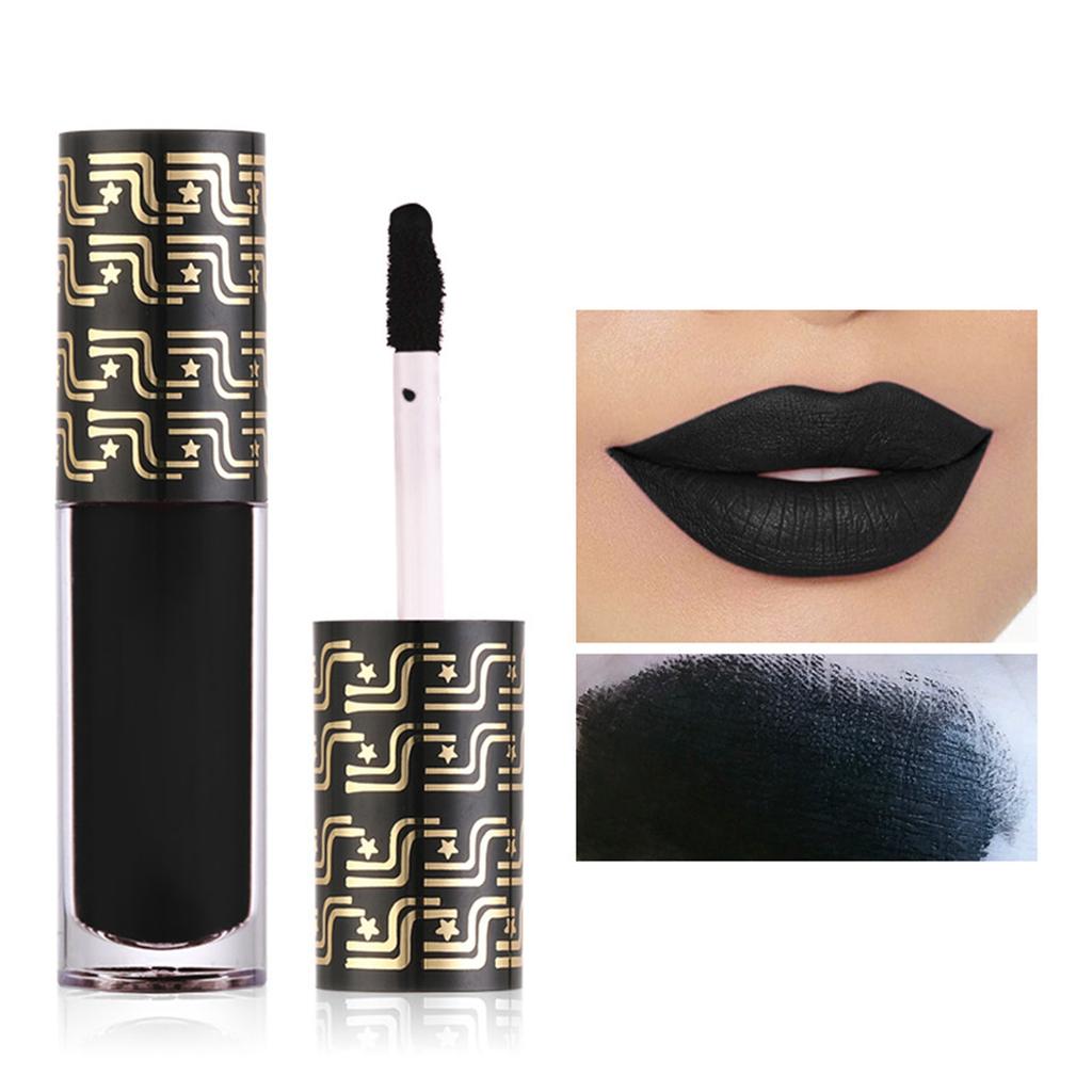 1Pc Matte Liquid Lipstick Long Lasting Waterproof Smudge Proof Non Sticky Lip Gloss with Velvety Smooth Finish for Women Girls