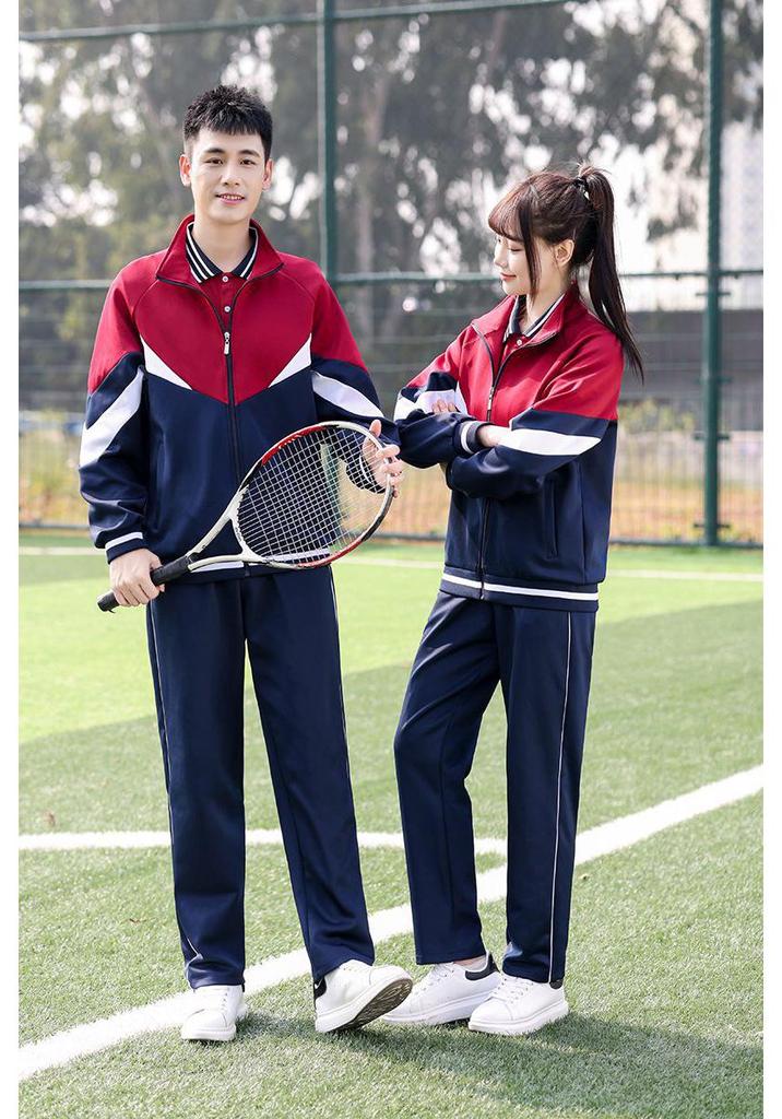 Children's Spring & Autumn School Uniforms: Long-Sleeved Sets & Sports Meet Attire for Kindergarten To Secondary School