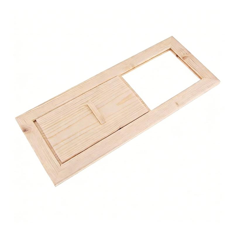Griglia per Aerazione Sauna in Legno Finestra a Persiana per Stanza Sauna Pannello di Ventilazione Griglie di Fornitura Attrezzatura