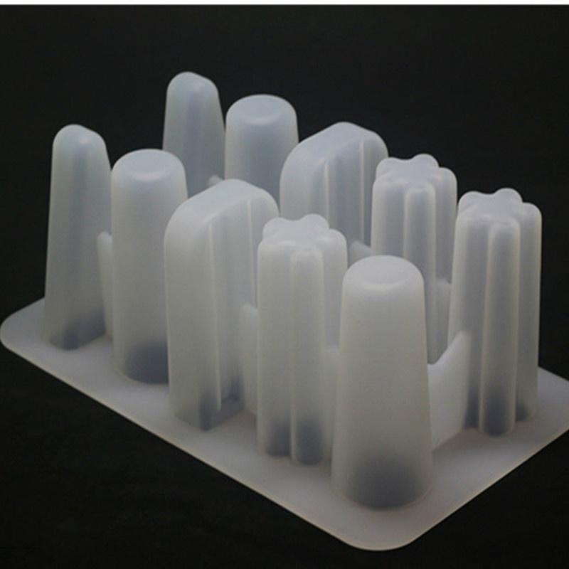 Potravinářský silikon 10 sudá klasická forma na zmrzlinu Pekingská forma na starou zmrzlinu