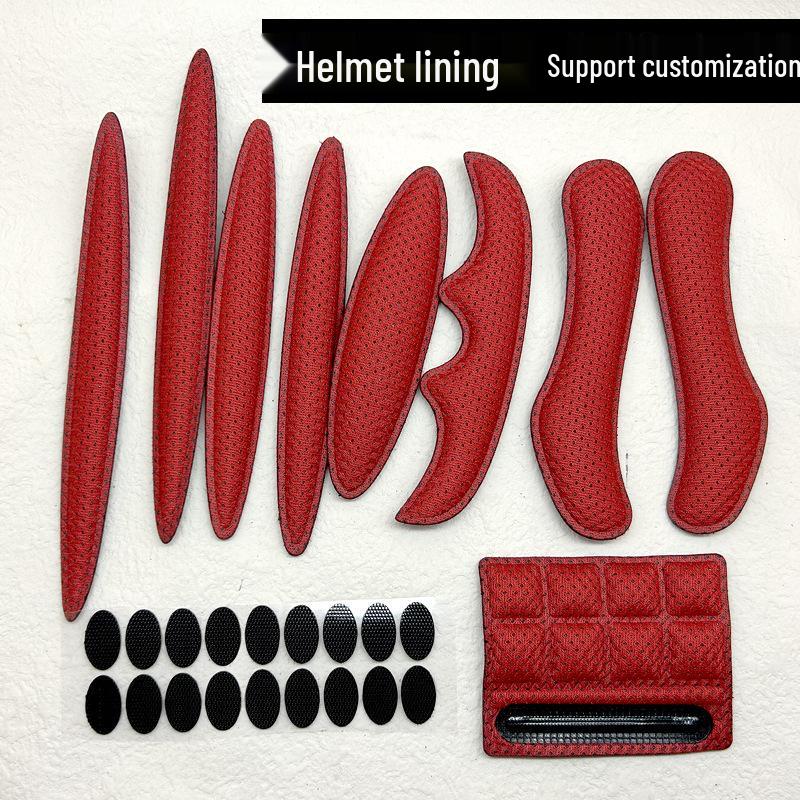

Best-Selling Helmet Liner: Hot-Pressed Chin Pad for Motorcycle & Bicycle Helmets Blue