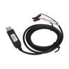 USB To TTL Serial Cable 6 Pins 4.9ft Length 50bps To 2Mbps Debug Console Cable for Computer