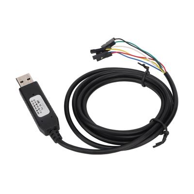 USB zu TTL Serielles Kabel 6 Pins 4,9ft Länge 50bps bis 2Mbps Debug-Konsolenkabel für Computer