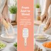 3pcs/set Non Slip Stainless Steel Grater Set Stackable Ginger Garlic Zester  Holiday Gift Giving