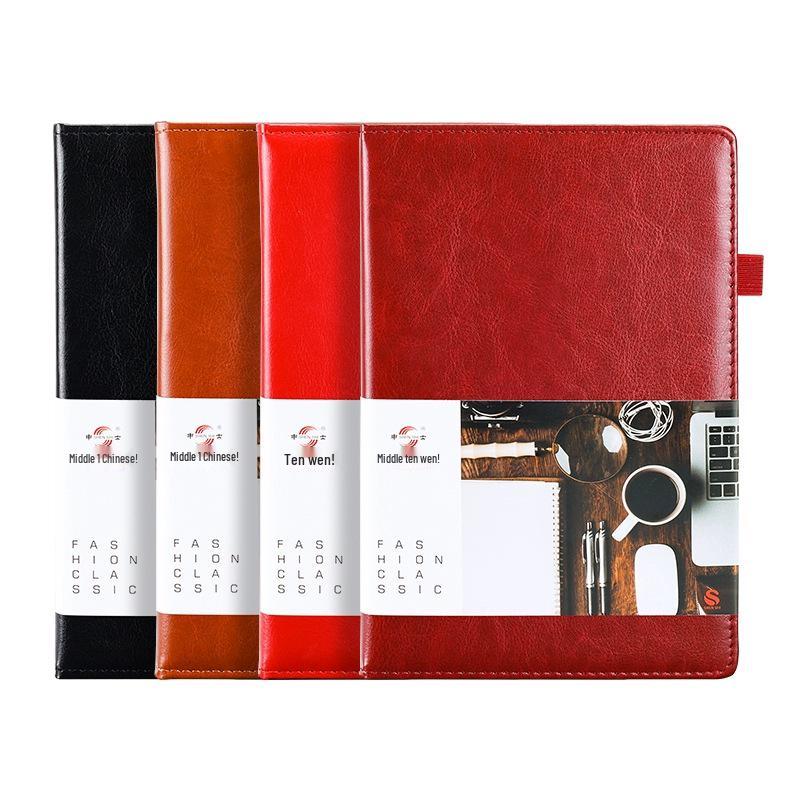 Shenshi A6 Business Creative A5 Leather Cover Thick Notebook