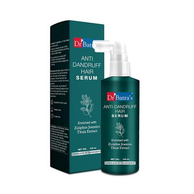 Dr Batra's Anti-Dandruff Hair Serum 125 Ml Pack of 1, Natural Extracts for Healthy, Flake-Free Scalp, Paraben & Sulfate Free