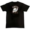 Queens Of The Stone Age Winged Skull Graphic Mens 100% Cotton T-shirt Mens Tees Top