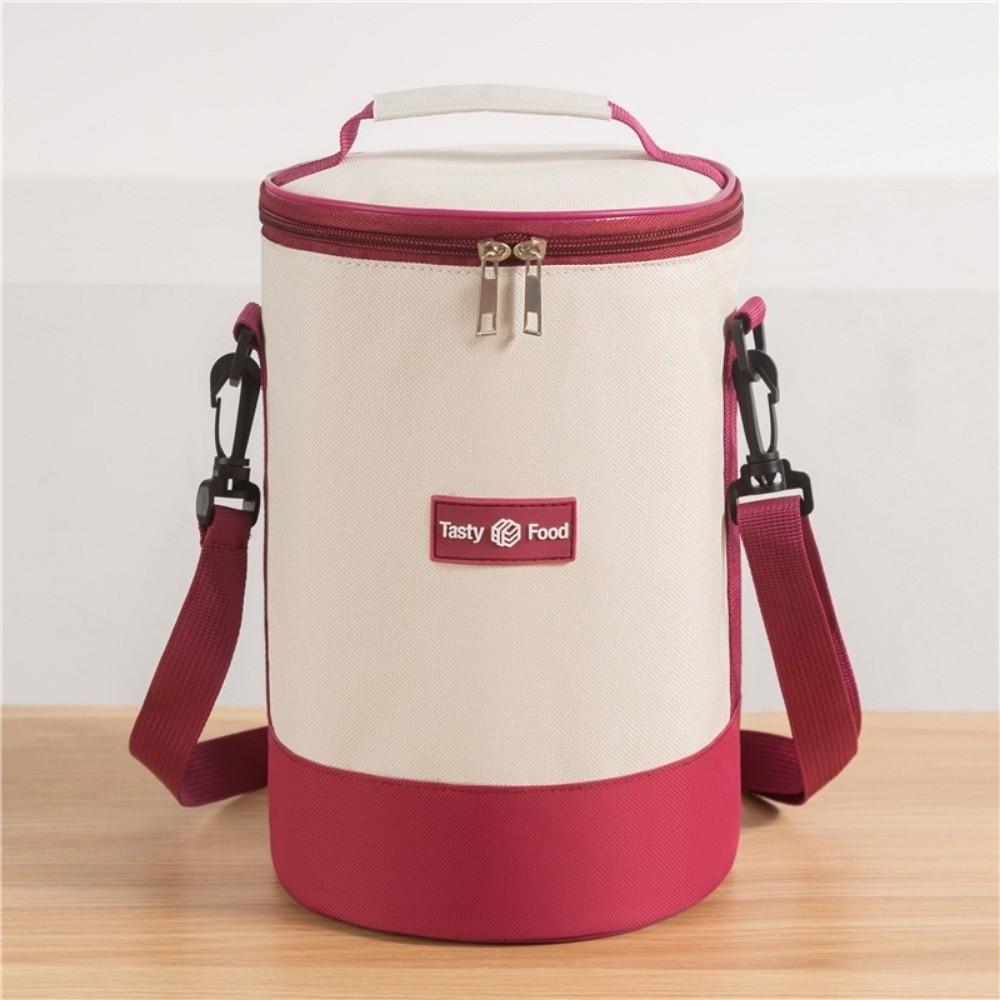 Oxford Cloth Thermal Cooler Bag Aluminum Foil Lining Lunch Box Bag Picnic
