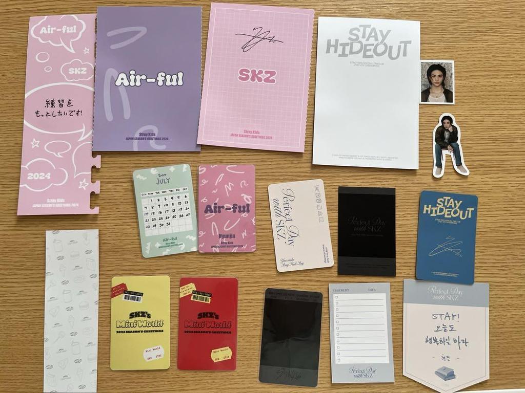 [USED] Stray Kids Hyunjin Bulk Sale