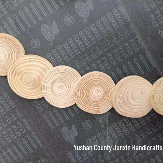 Natural Pine Wood Slices for Hand-Painted Decor and Coasters
