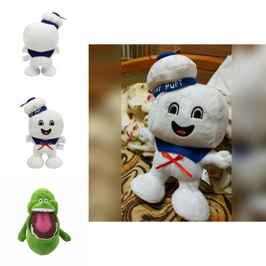 Adorable Ghostbusters Slimer Plush Doll Soft Stuffed Toy Perfect For Kids Gifts