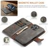 DG.MING Luxury 2 in 1 Detachable Wallet Case for iPhone 16 Pro Max XR XS 11 Pro 12 13 Mini 14 15 Plus 16E Magnetic Flip Cover